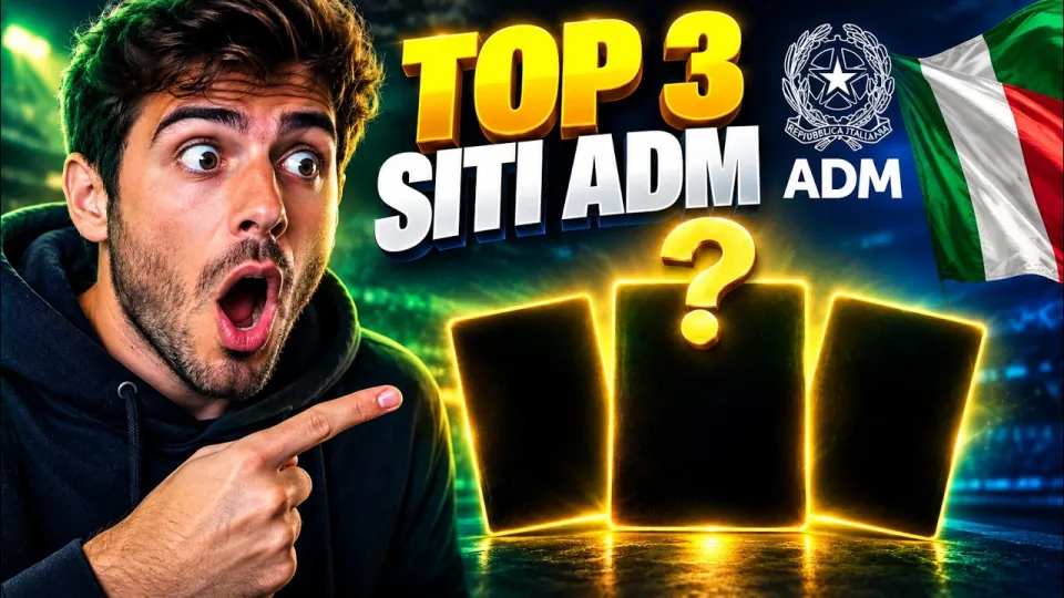 Migliori Siti Scommesse ADM 2026 — La MIA Top 3 (+ 1 Bonus Extra)